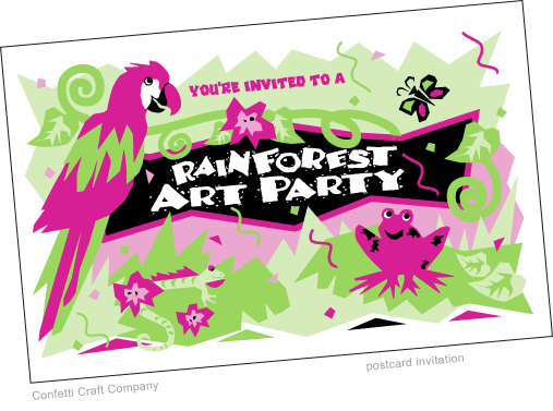 Rainforests For Kids. RAINFOREST ARTWORK FOR KIDS